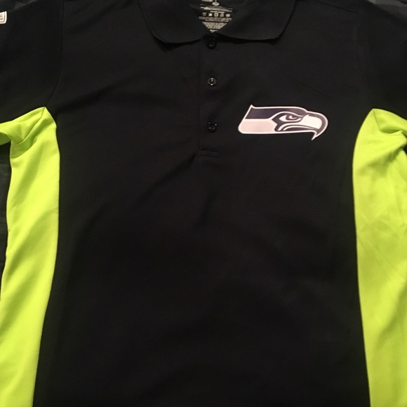 nike seahawks polo